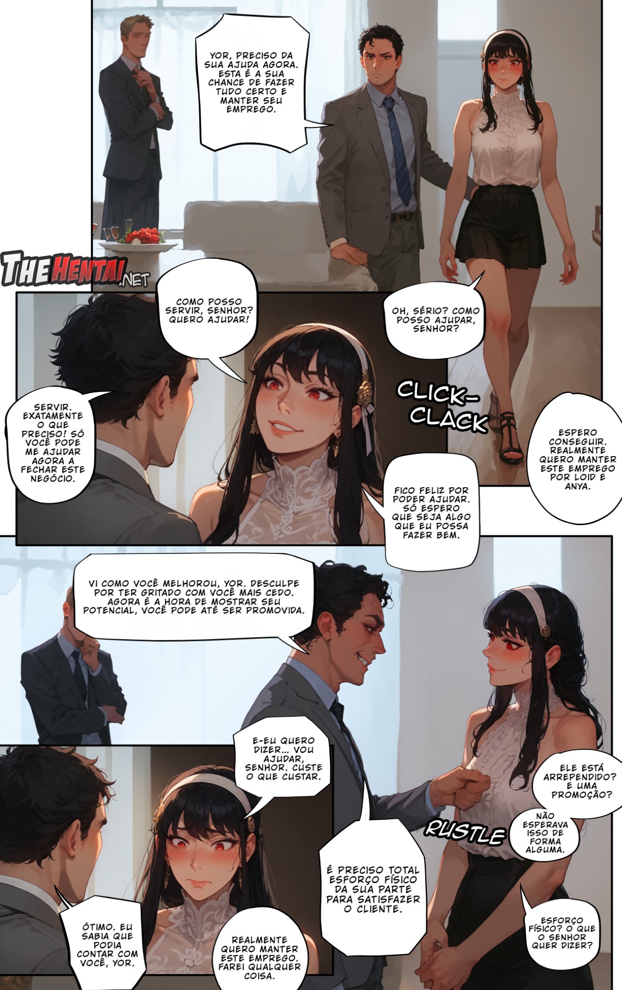 Private Assistant: Yor Needs To Get This Job Done Hentai pt-br 04