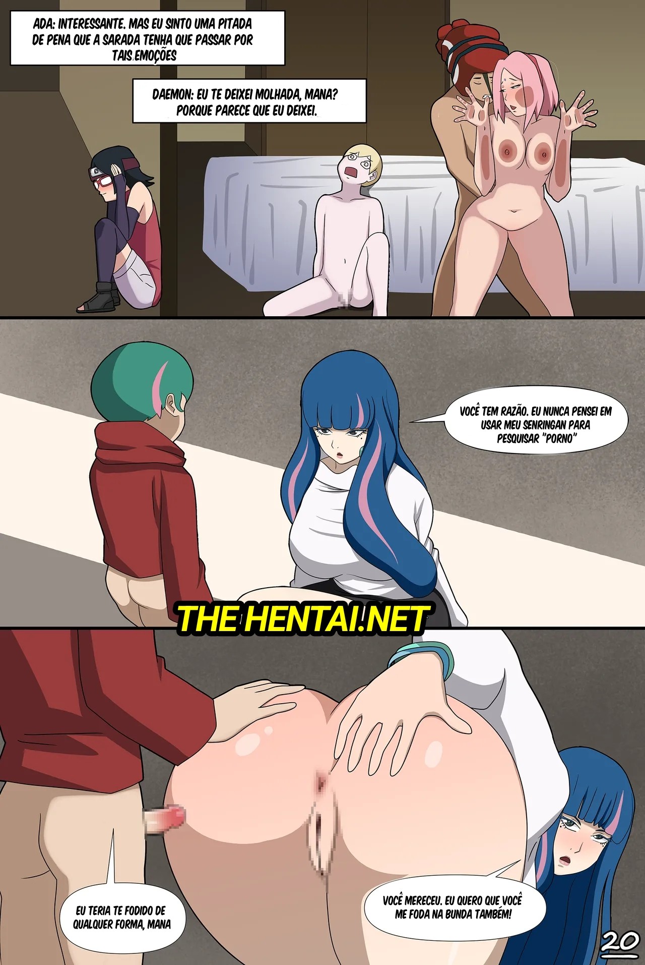 SAKURA'S POST OMNIPOTENCE JOB Hentai pt-br 21