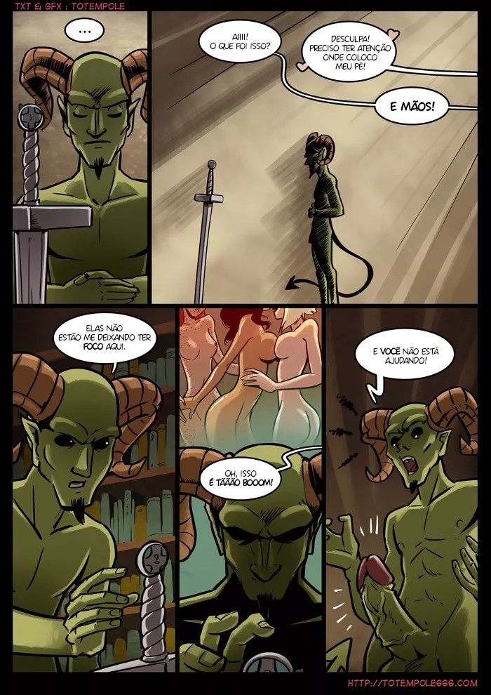 The Cummoner Part 13: The Apprentice Hentai pt-br 11