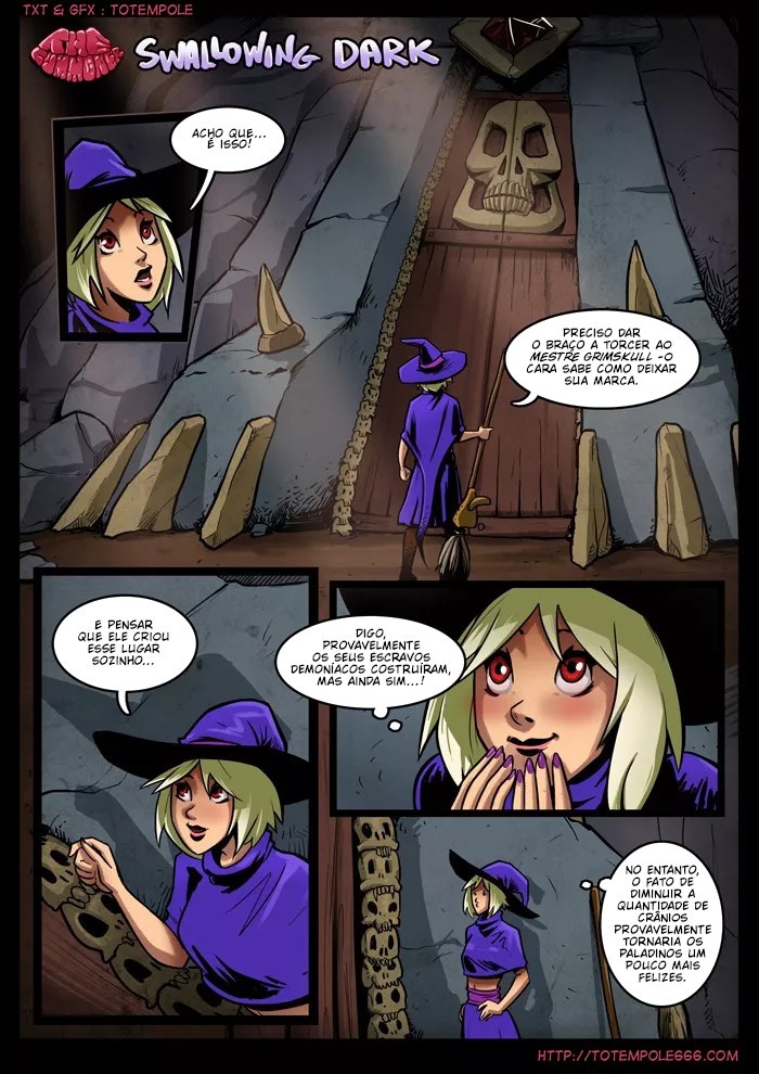 The Cummoner Part 9: Swallowing Dark  Hentai pt-br 02