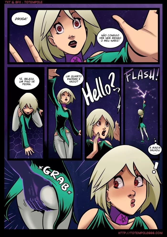 The Cummoner Part 9: Swallowing Dark  Hentai pt-br 13