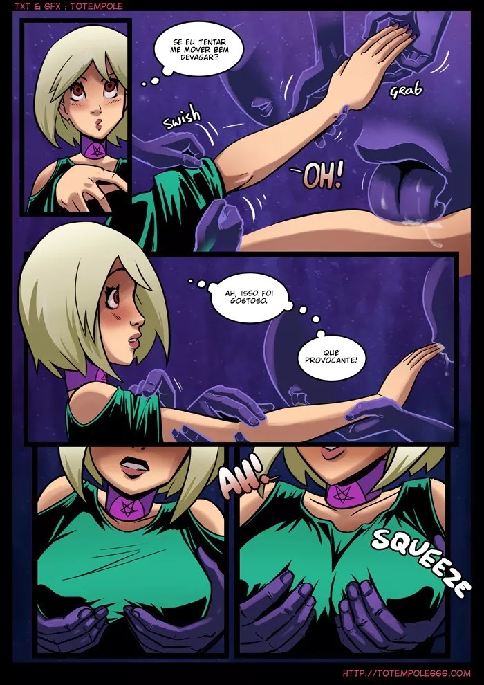 The Cummoner Part 9: Swallowing Dark  Hentai pt-br 16