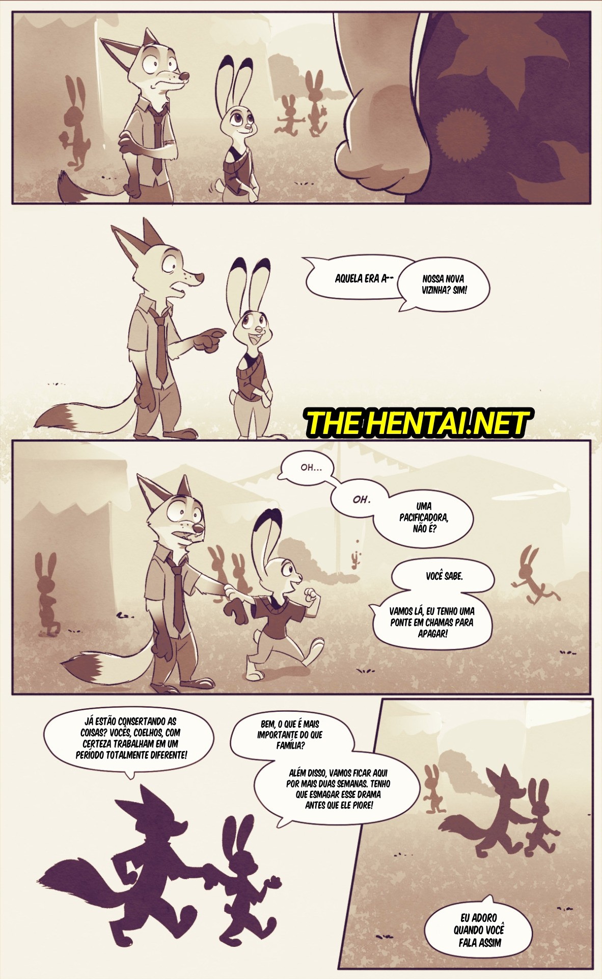 Water Under The Burrows Part 7: Bad Animal Hentai pt-br 10