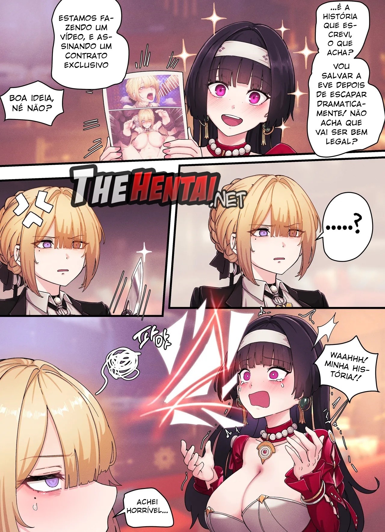 Z.Z.Z Gravure Part 2: Evelyn Hentai pt-br 11