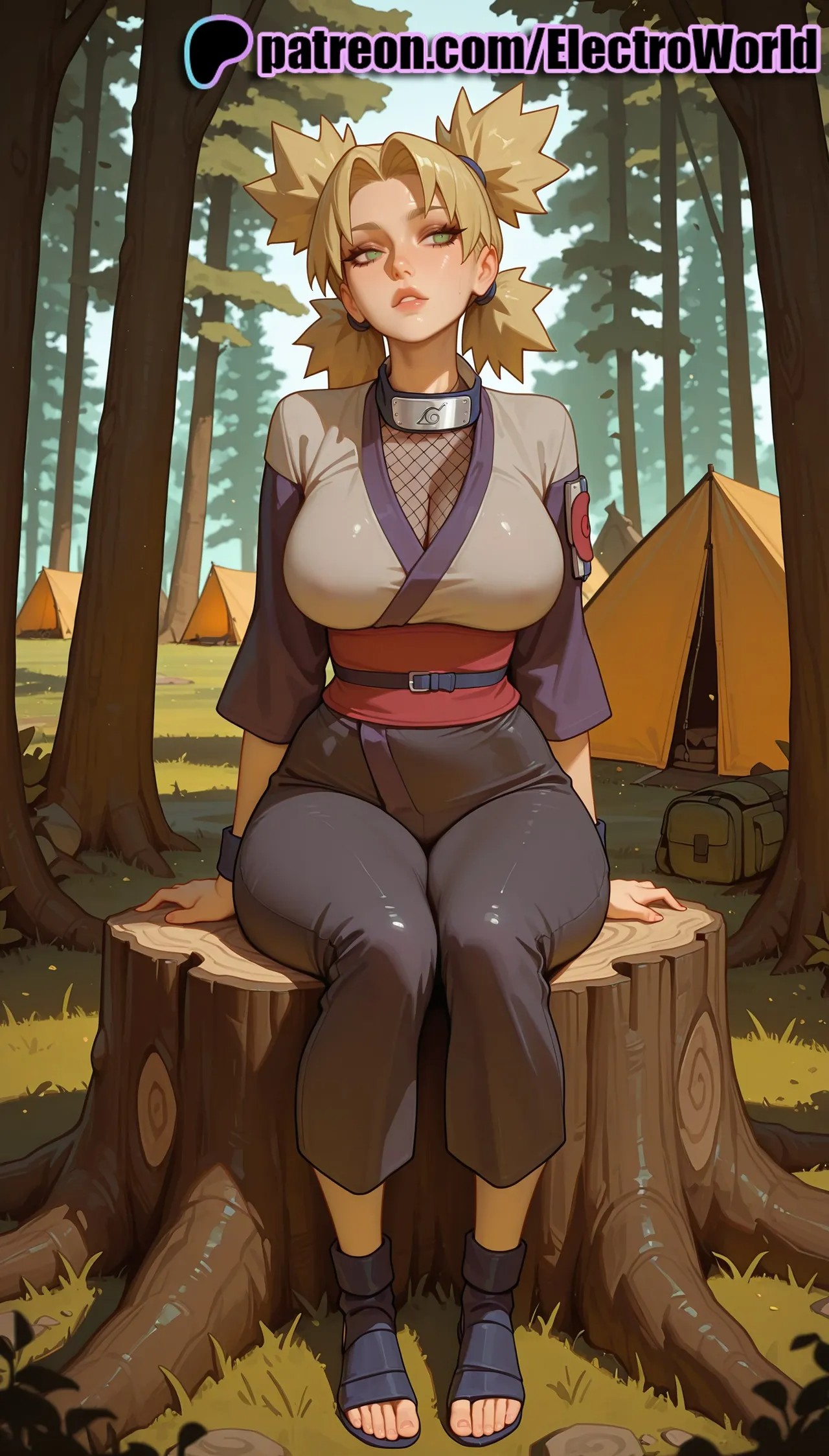 AI Generated: Temari By ElectroWorld Hentai pt-br 04