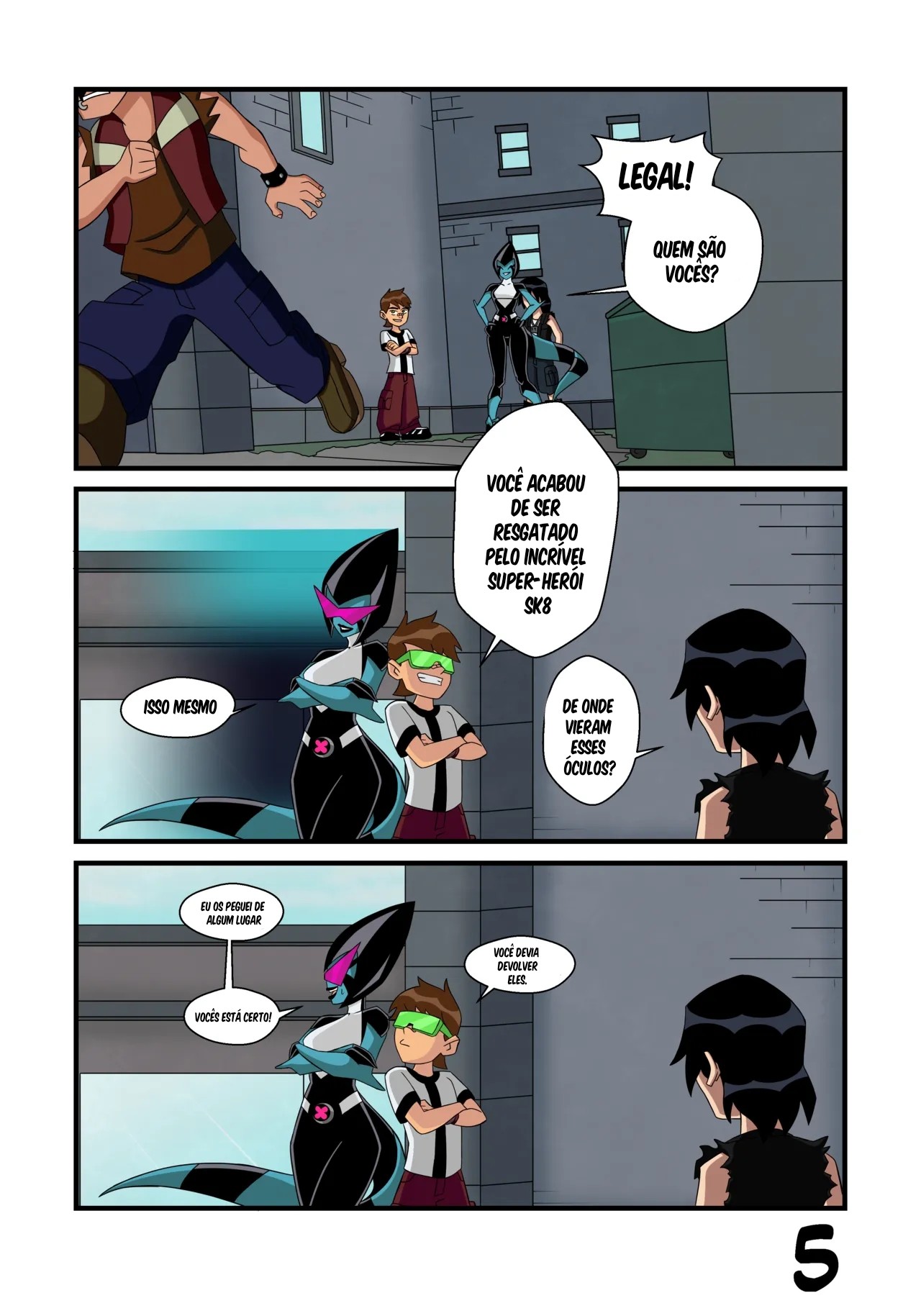 Ben 10: Chaquetrix Part 16 Hentai pt-br 06