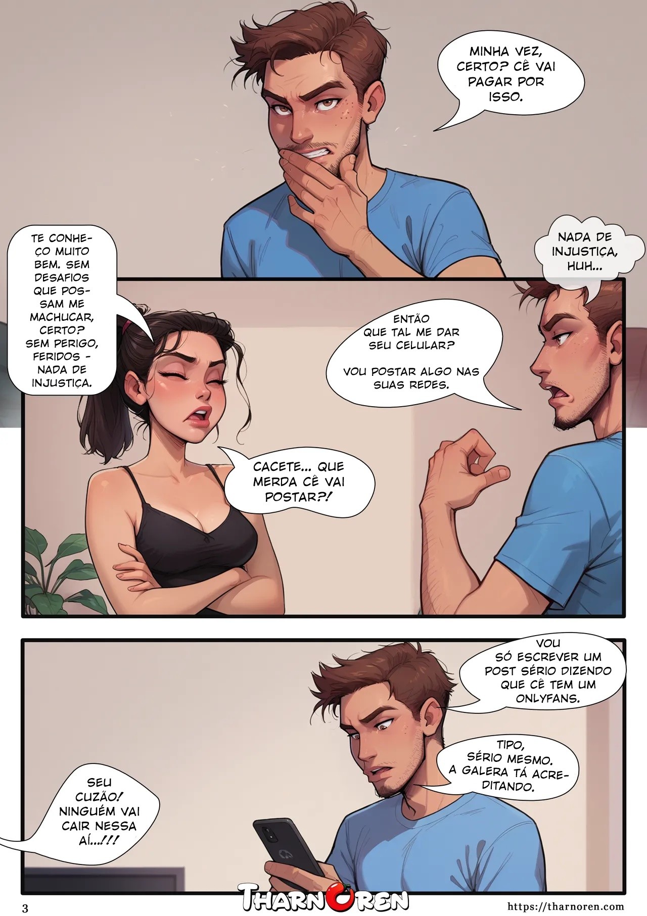 Bet You Won't By Tharnoren Hentai pt-br 04