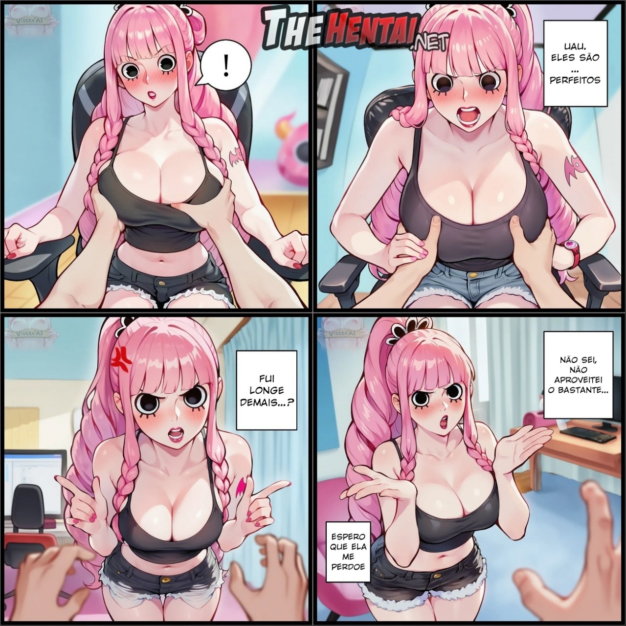 Childhood Friend's Visit Hentai pt-br 03
