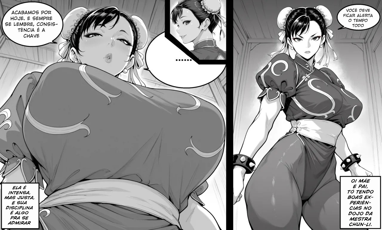 Chun-Li's Special Training Routine Hentai pt-br 02