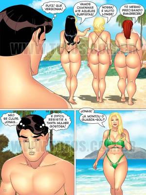 Curtindo férias na praia parte 1 Hentai pt-br 04