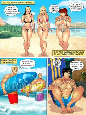 Curtindo férias na praia parte 2 (Tufos) Hentai pt-br 02