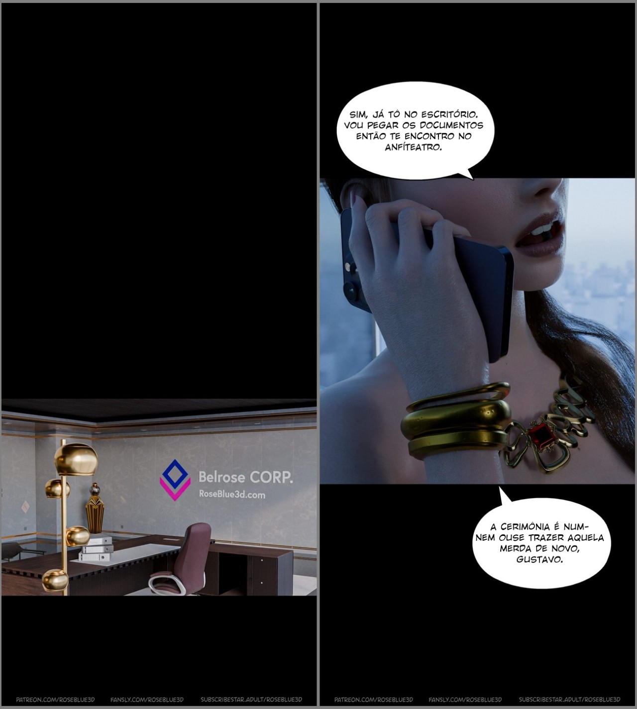 Dismissed By Rose Blue 3D Part 3 Hentai pt-br 02
