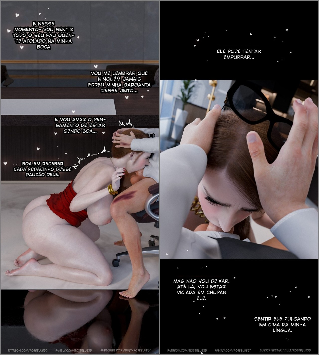 Dismissed By Rose Blue 3D Part 3 Hentai pt-br 35