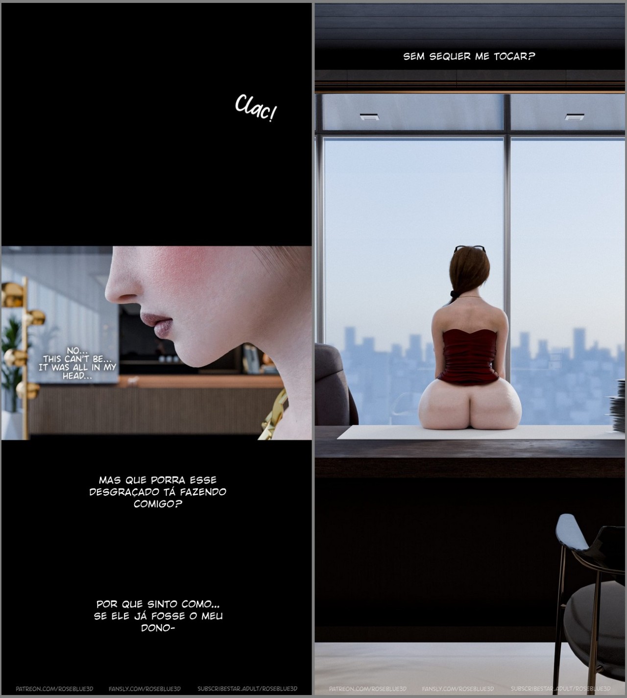 Dismissed By Rose Blue 3D Part 3 Hentai pt-br 43