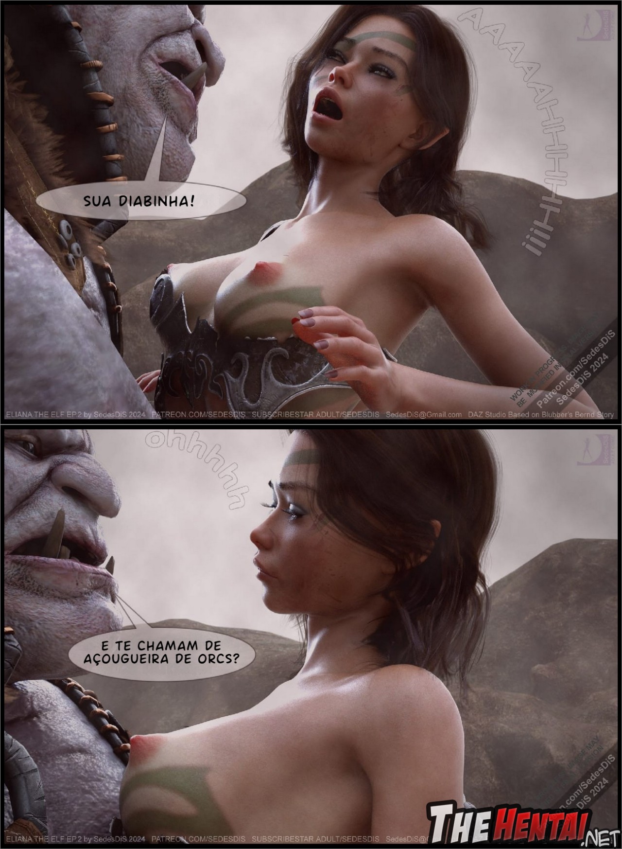 Eliana The Elf Part 2 Hentai pt-br 43
