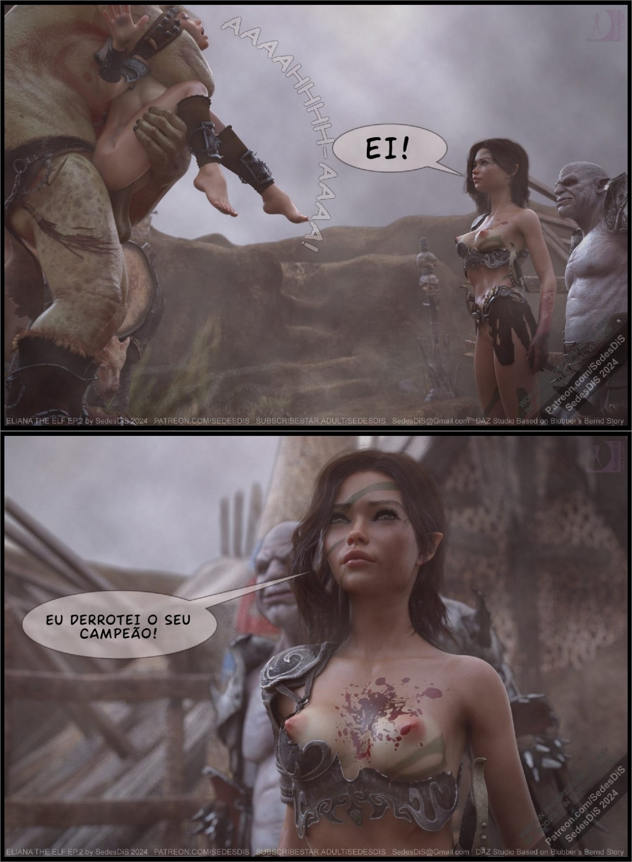 Eliana The Elf Part 2 Hentai pt-br 54
