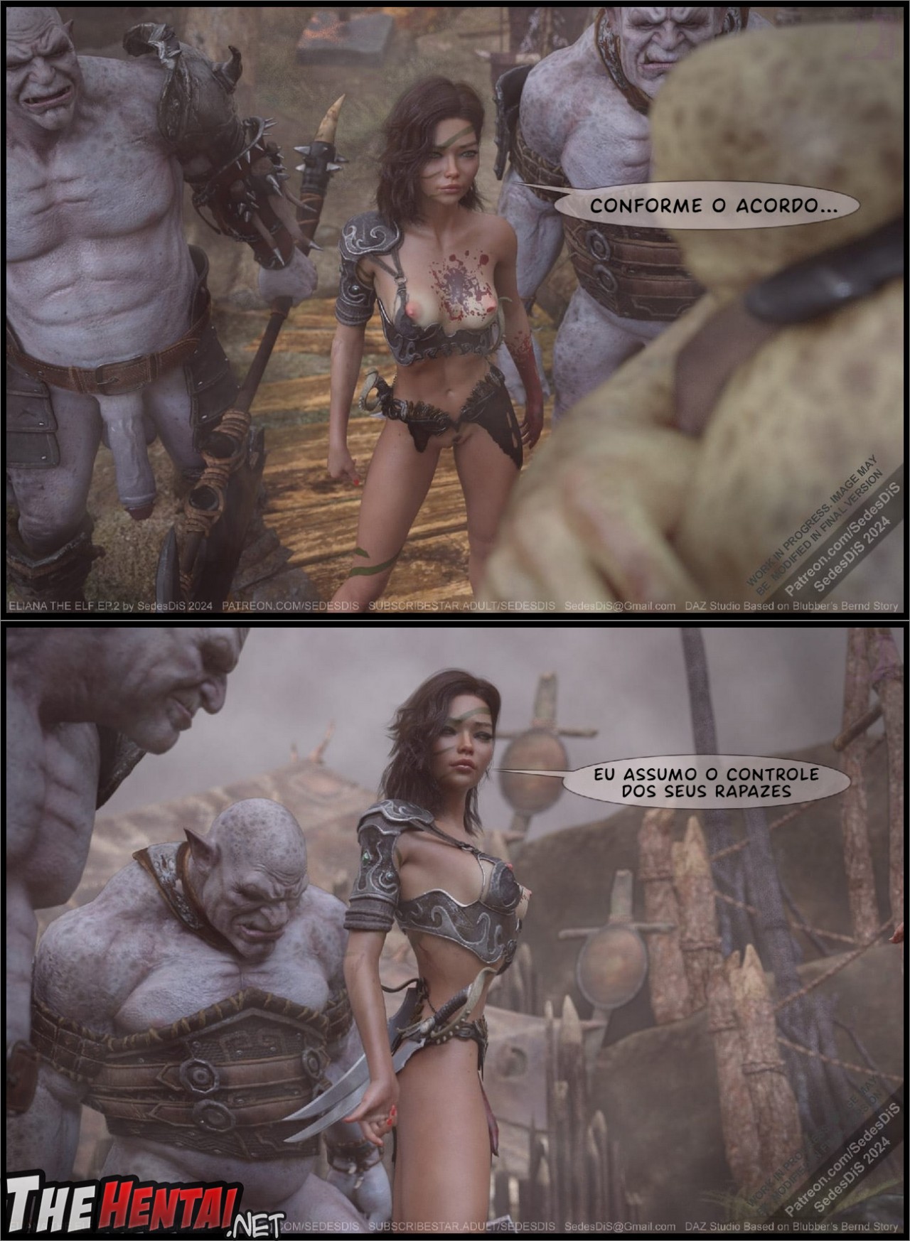 Eliana The Elf Part 2 Hentai pt-br 55