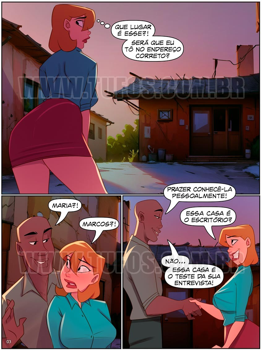 Entrevista de emprego (Tufos) Hentai pt-br 02