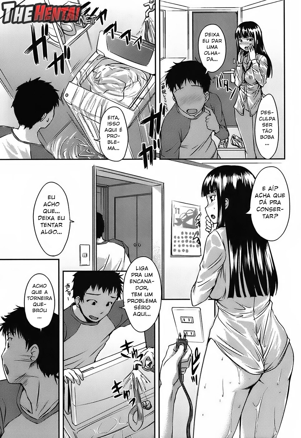 Girlfriend In Swimsuit Part 7: Water Trouble Hentai pt-br 03