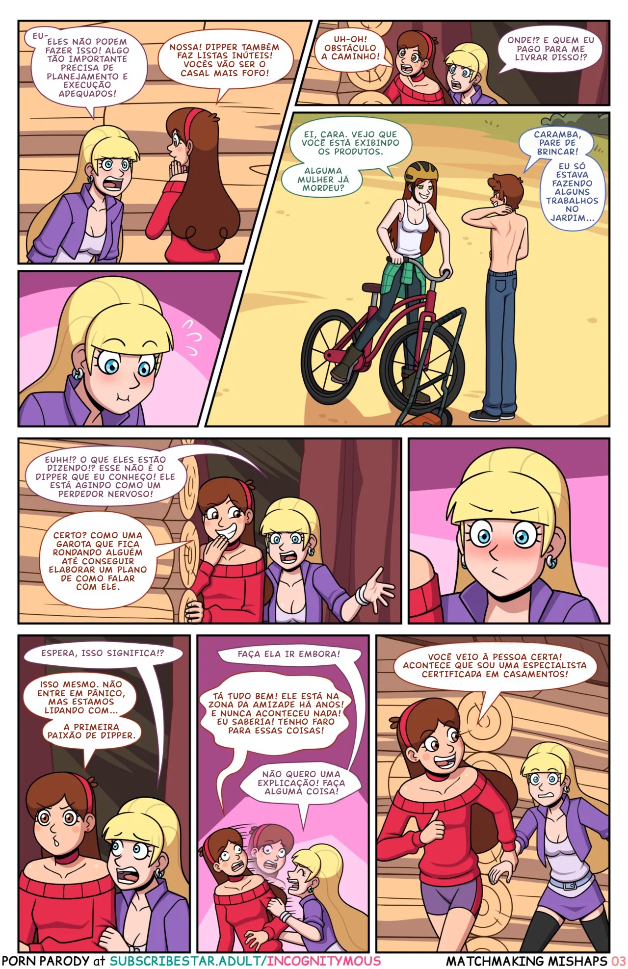 Gravity Falls: Matchmaking Mishaps Hentai pt-br 03