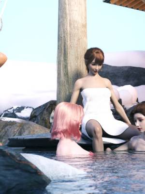 Lara At The Onsen Hentai pt-br 05