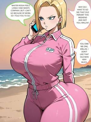 Master Roshi & Android 18