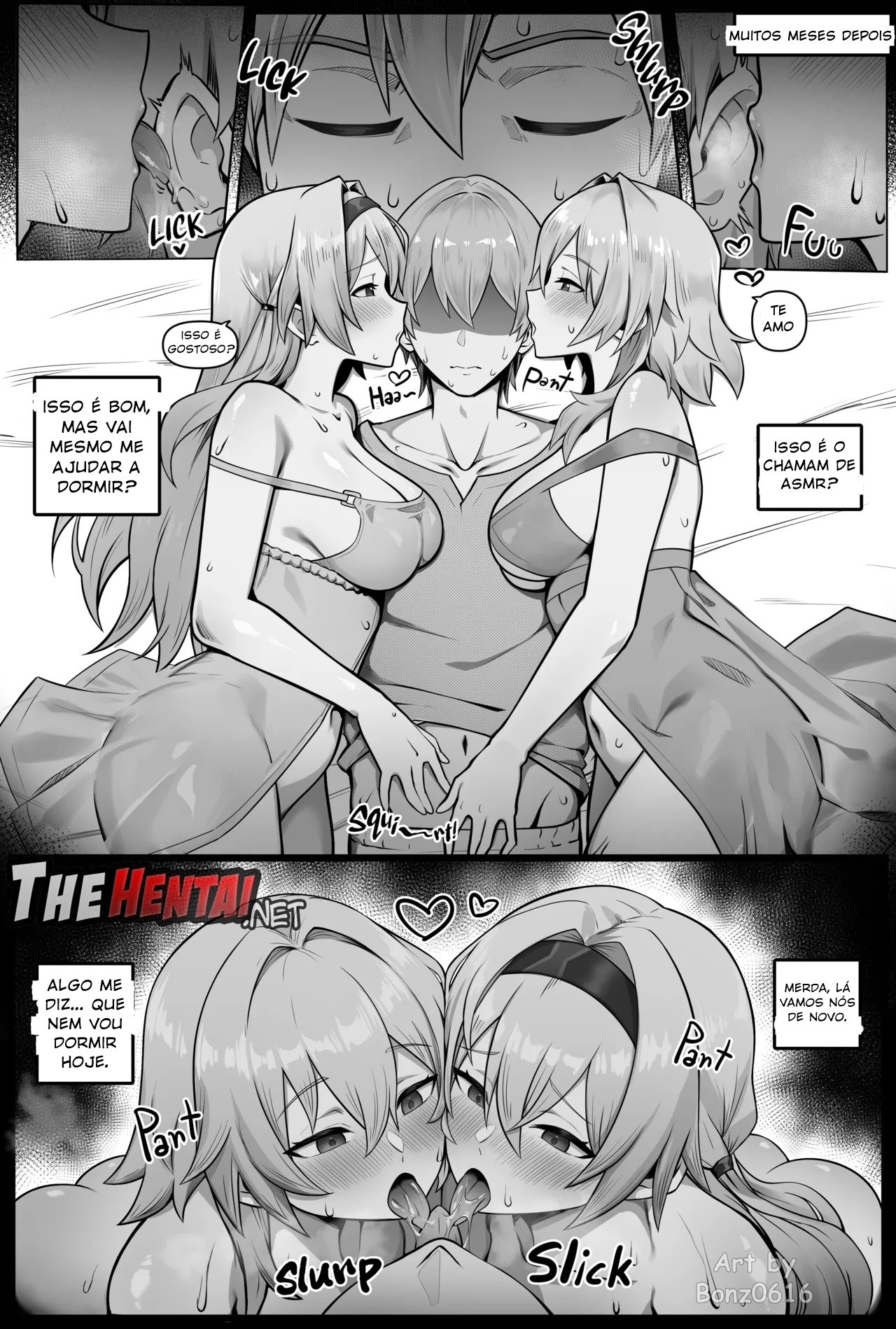 My Girlfriends Never! Let Me Sleep... Hentai pt-br 03