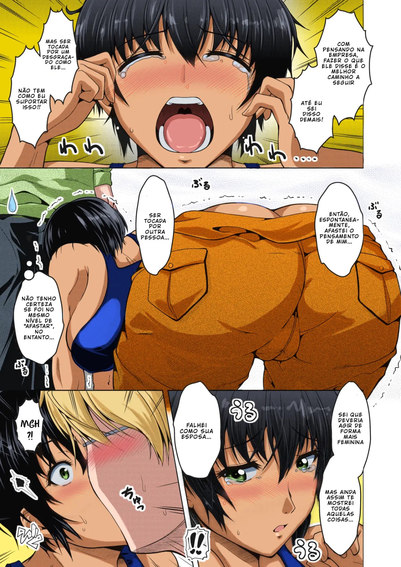My (Manly) Wife Is NTR-Proof. Hentai pt-br 09