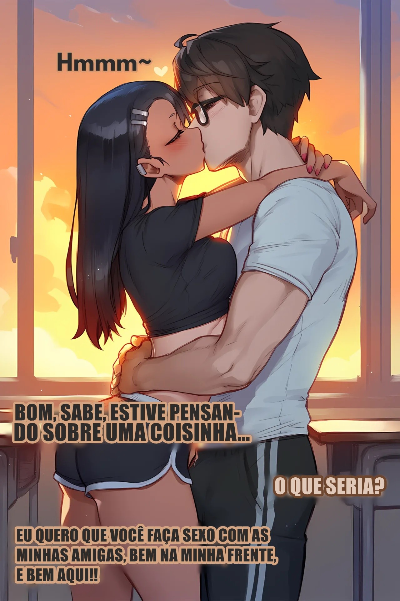 Nagatoro's Harem Hentai pt-br 04