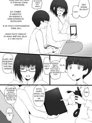 On the Laptop My Beloved Big Sister Lent Me… Hentai pt-br 02
