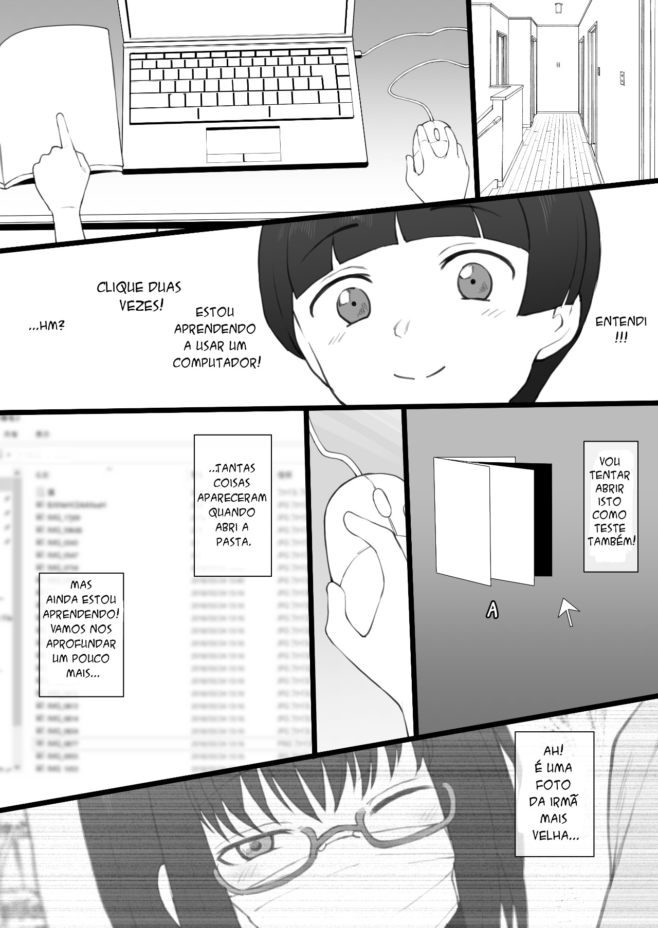On the Laptop My Beloved Big Sister Lent Me… Hentai pt-br 03