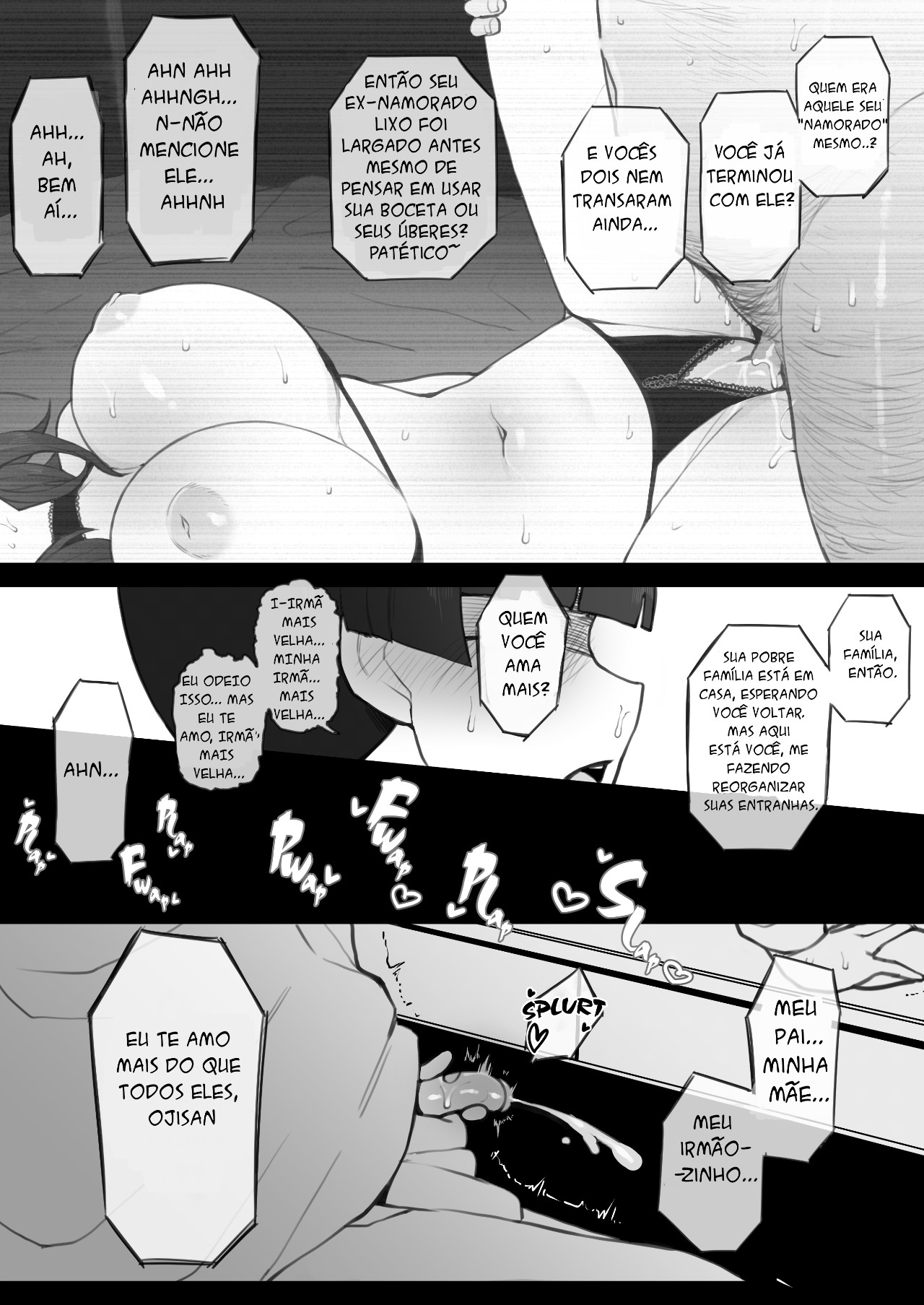 On the Laptop My Beloved Big Sister Lent Me… Hentai pt-br 12