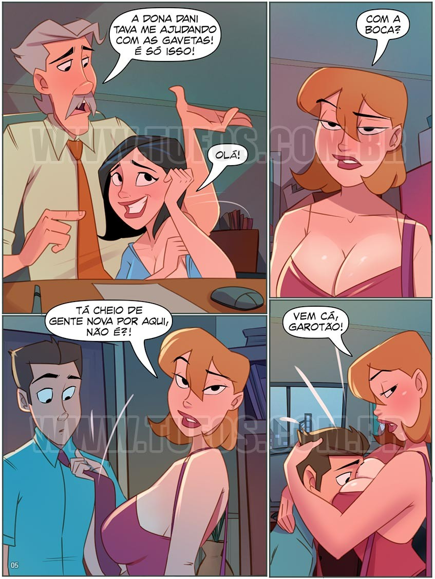 Passadinha no trabalho (Tufos) Hentai pt-br 05