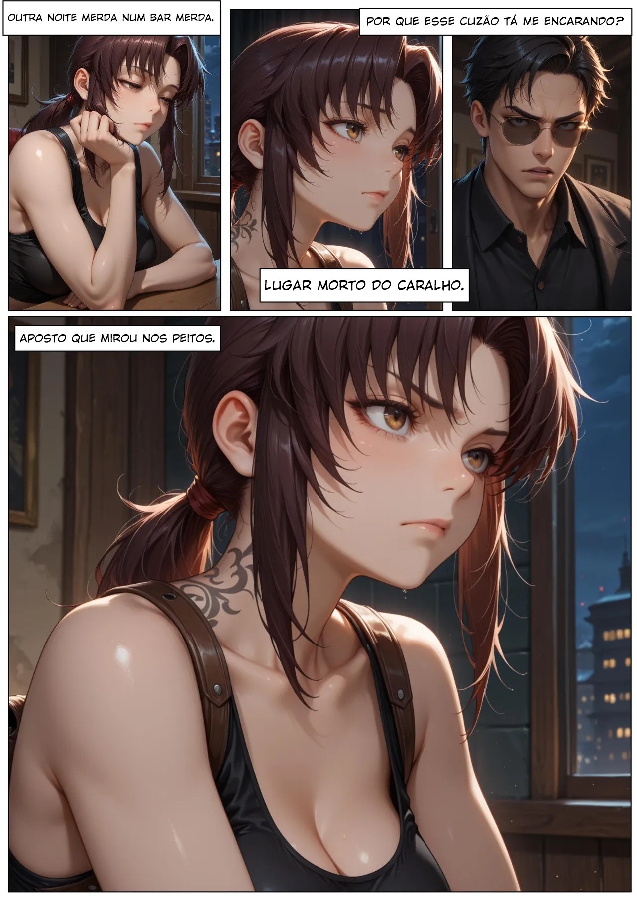 Revy Needs a Dick Hentai pt-br 02