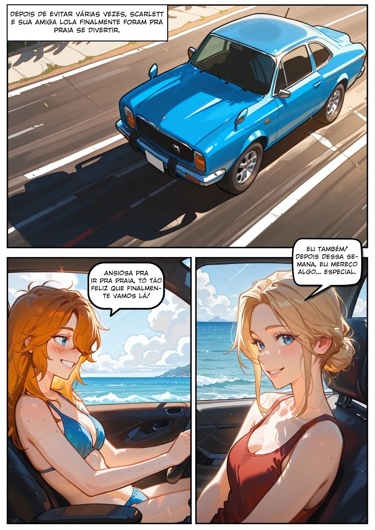 Scarlett Blaze Part 4: Beachside Temptations Hentai pt-br 02