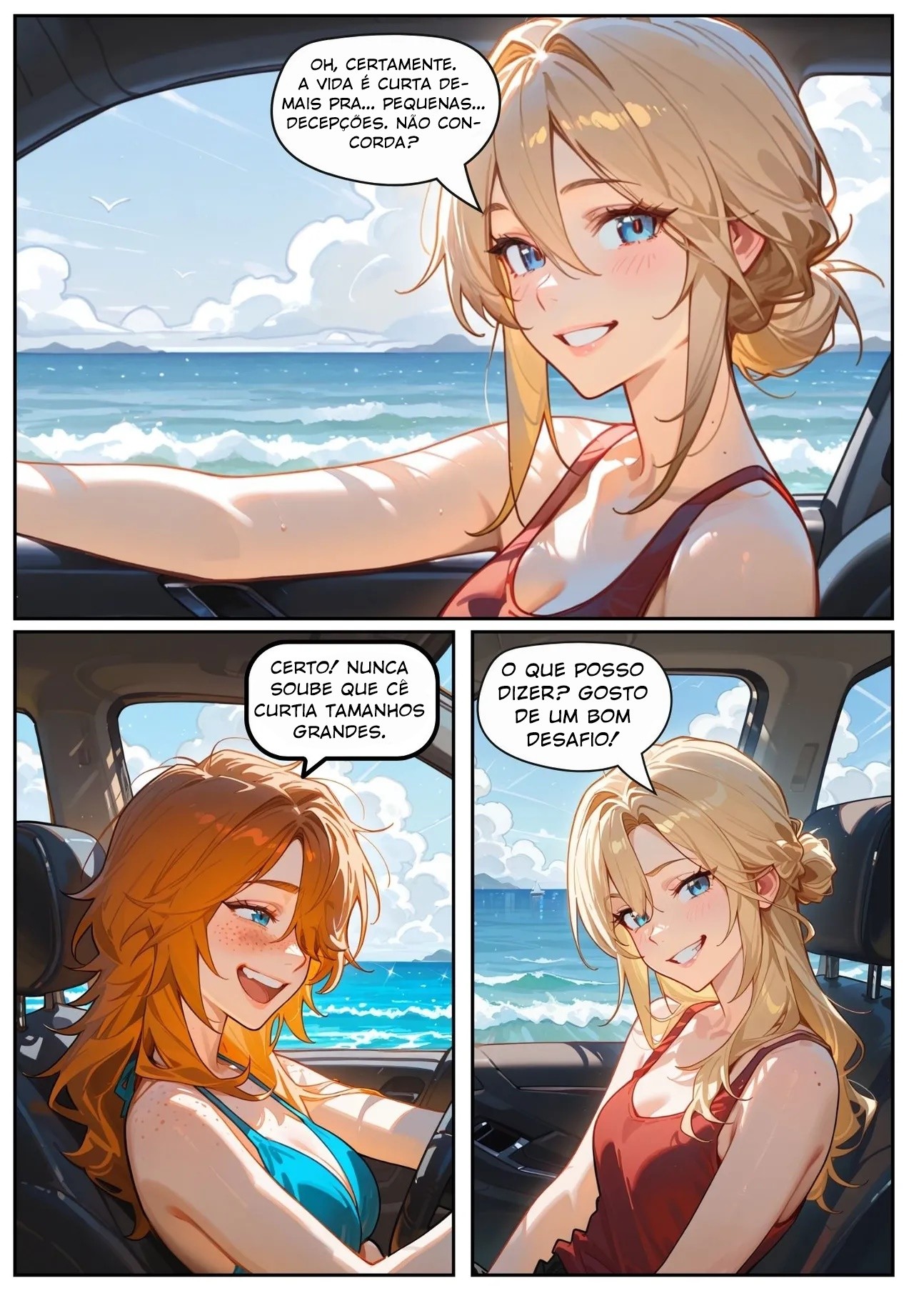Scarlett Blaze Part 4: Beachside Temptations Hentai pt-br 05