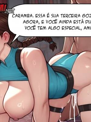 Sharing a Room With Lara Croft Hentai pt-br 11