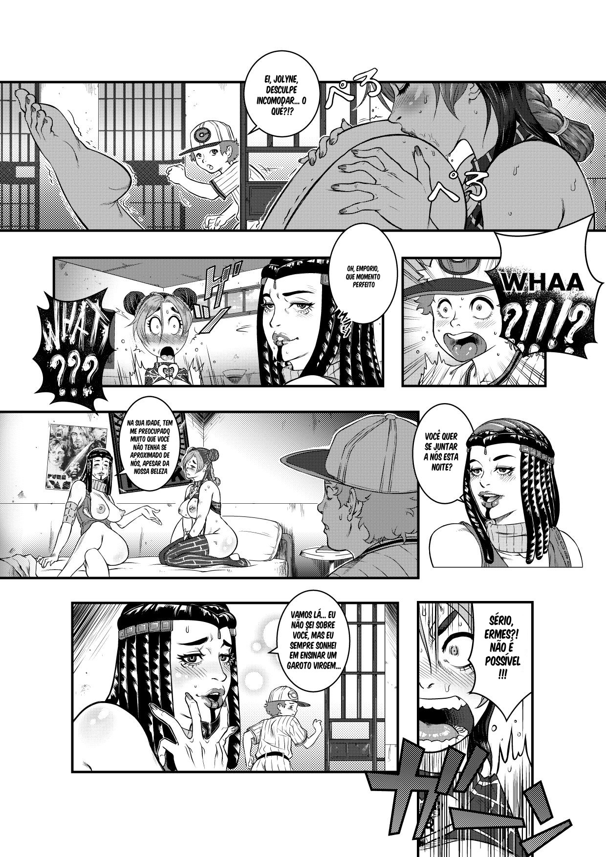 Stone Ocean: Girls by Night Hentai pt-br 14