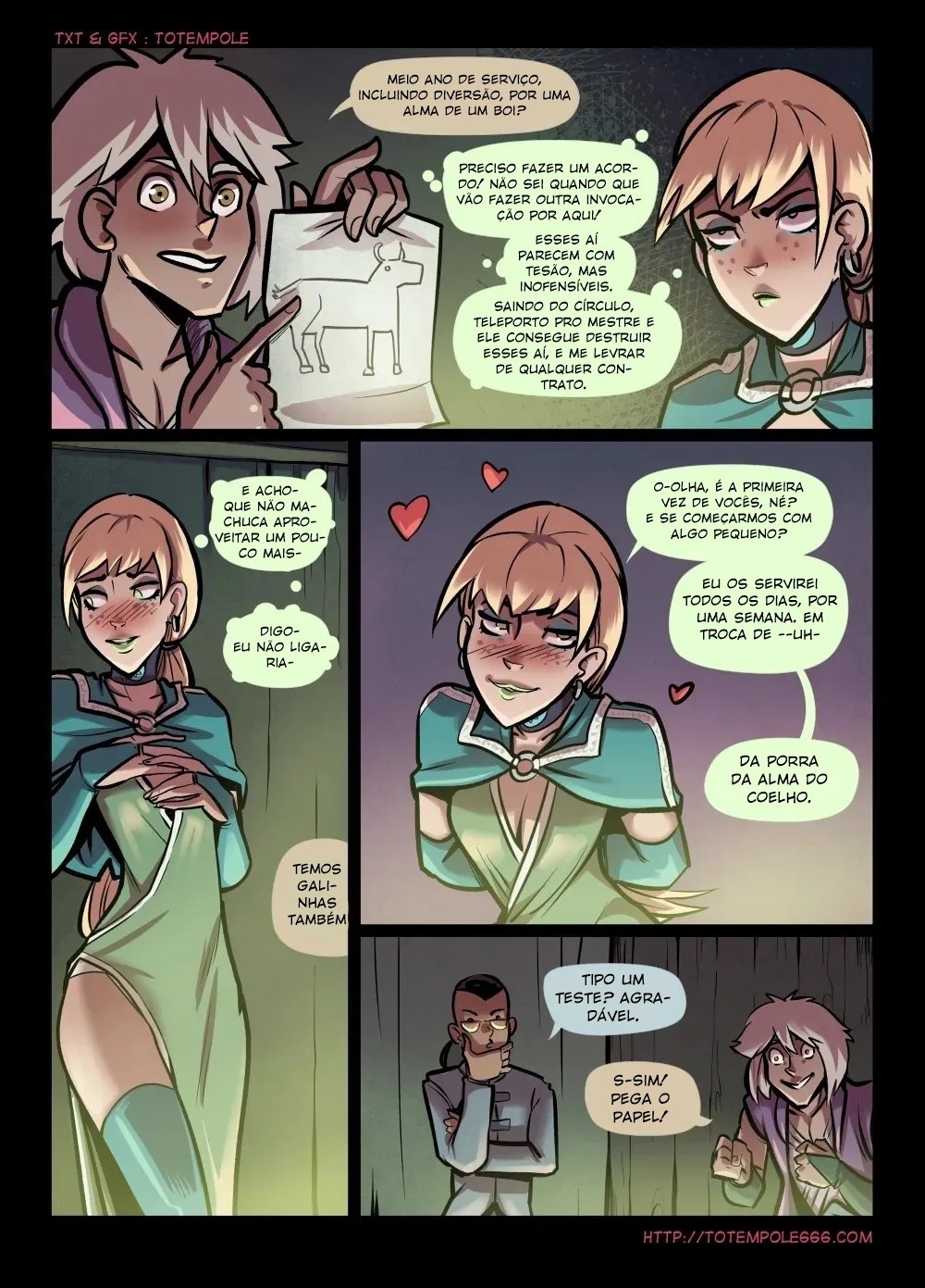The Cummoner Part 28: Soul-Bound Sorceress Hentai pt-br 20