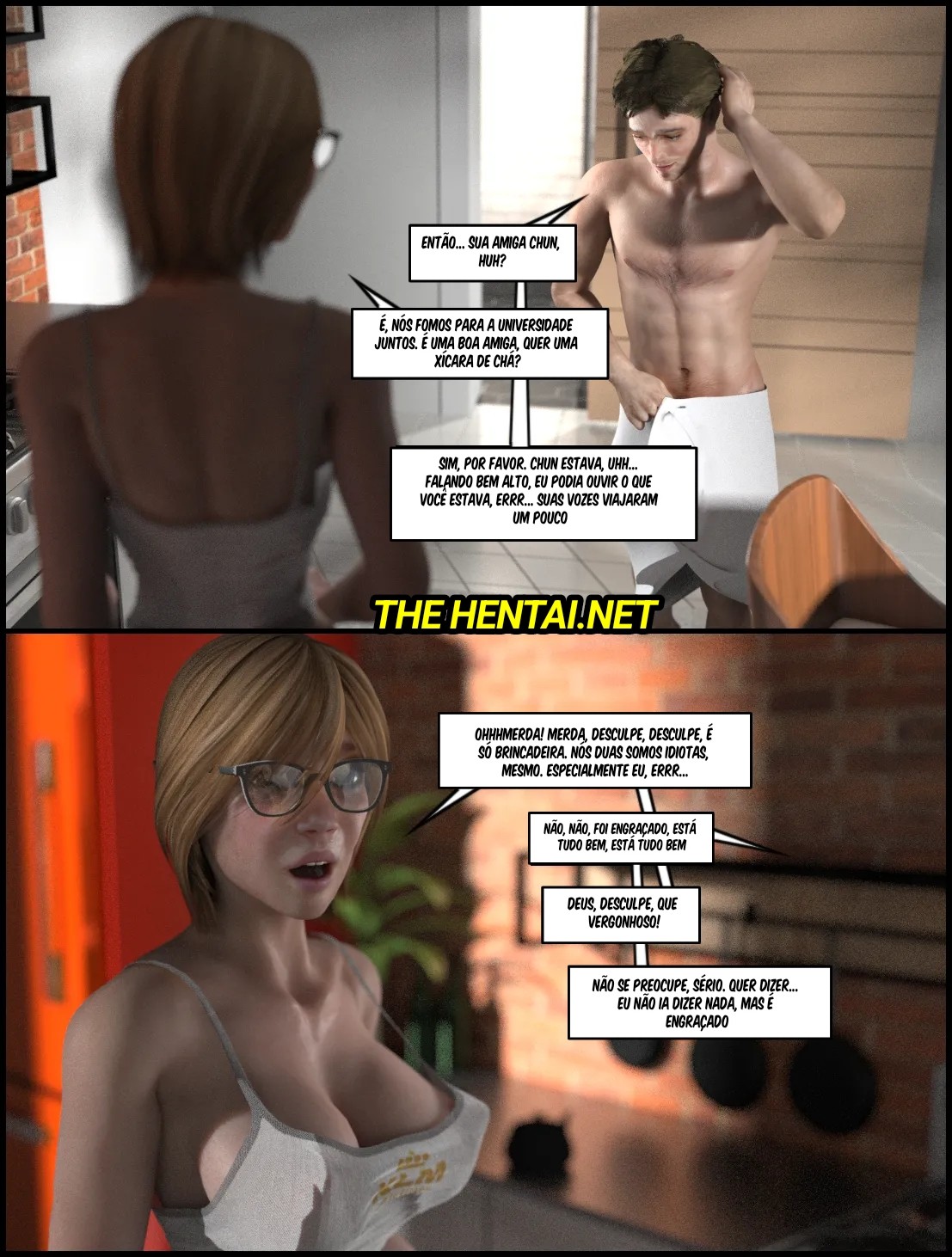 The Deliciously Awkward Family Bubble Part 2 Hentai pt-br 16