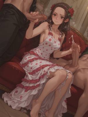 VIOLA DOUBLE HANDJOB POV: SANJI & ZORO CUMSHOTS Hentai pt-br 29