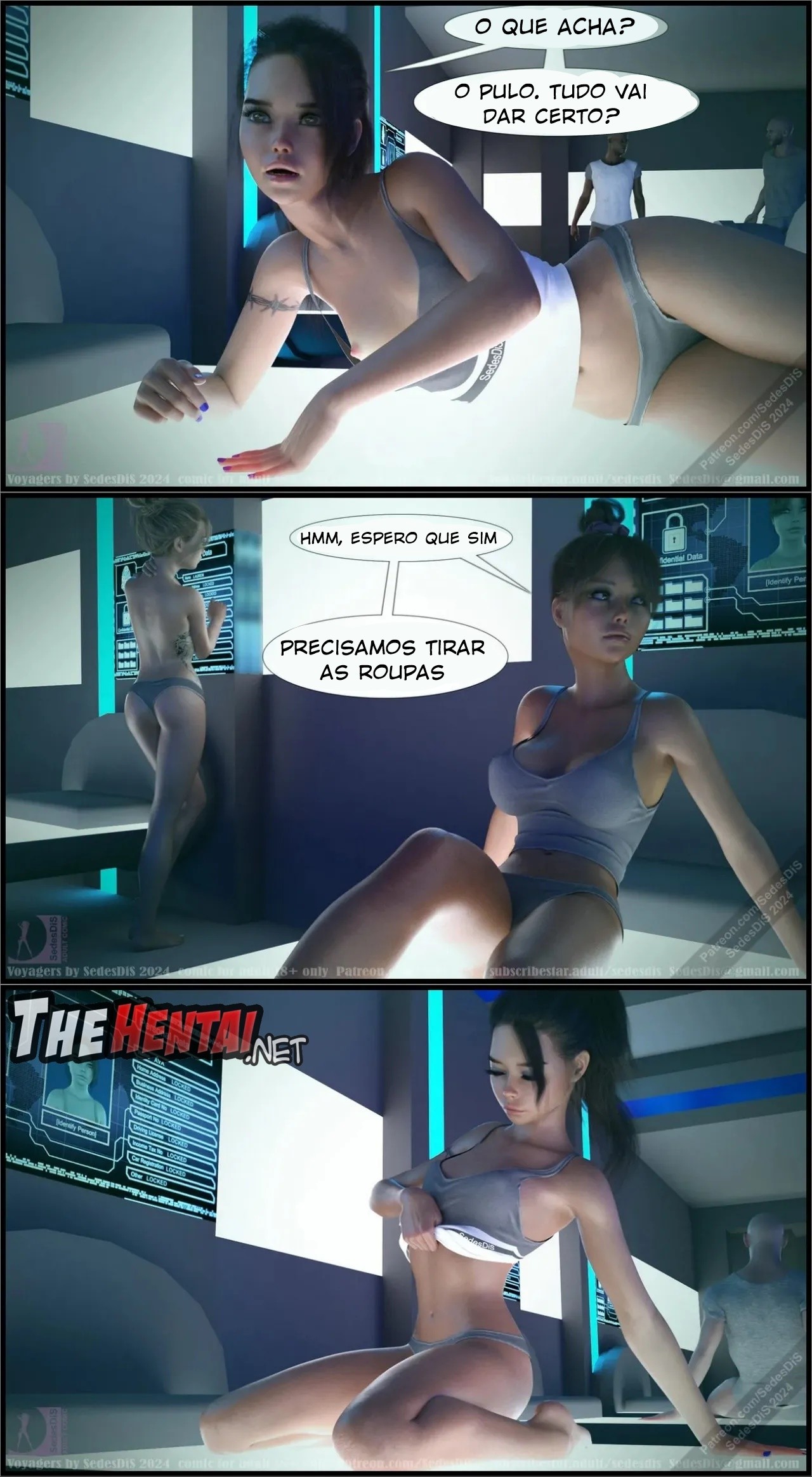 Voyagers By SedesDiS Hentai pt-br 09