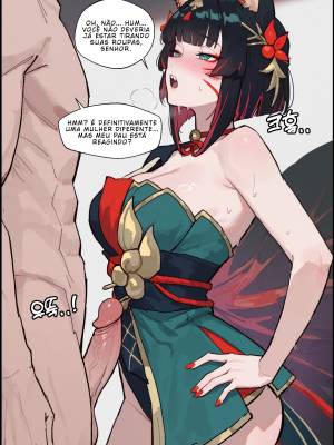 AI Generated: Springs Ahri Hentai pt-br 14