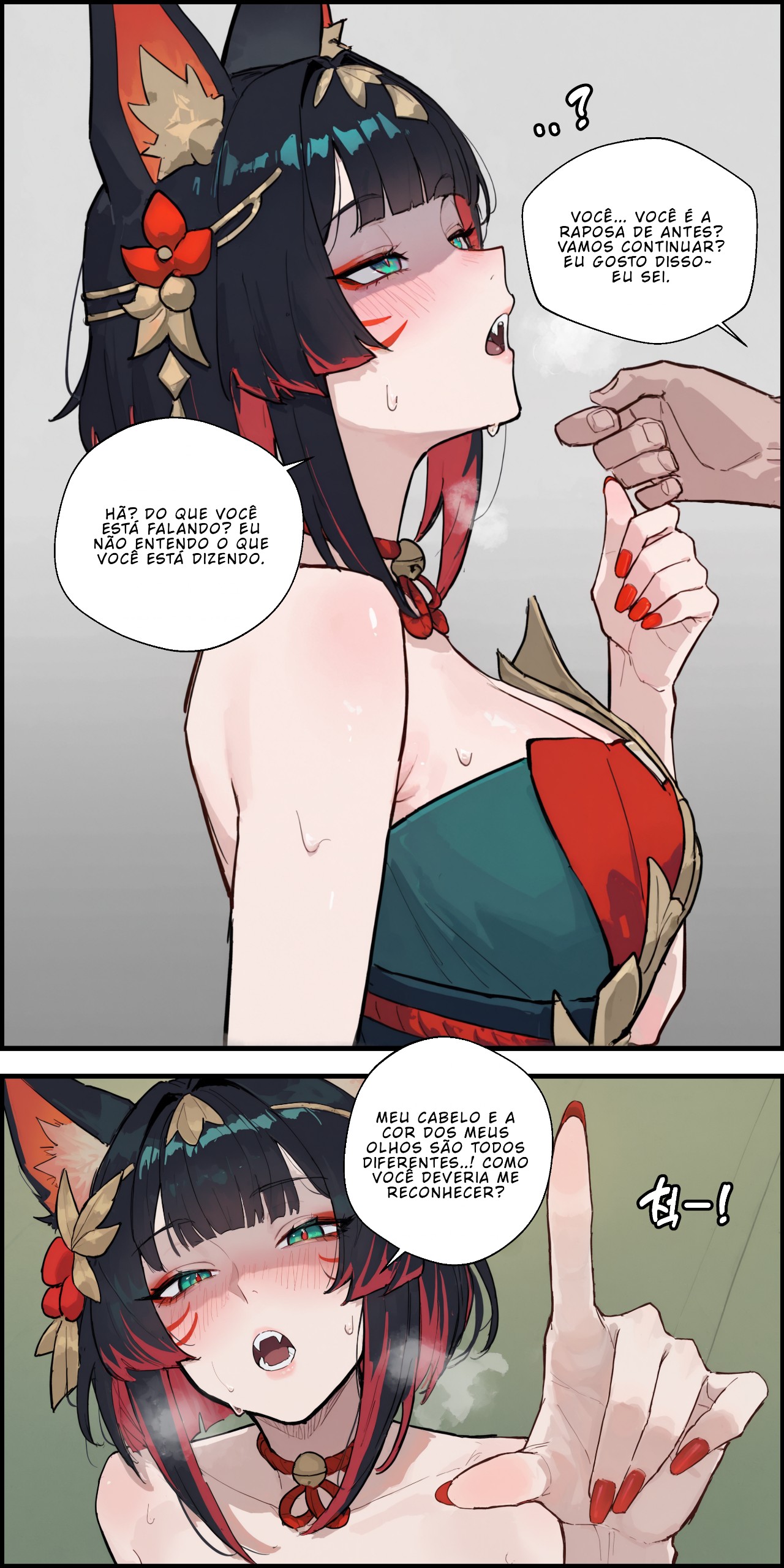 AI Generated: Springs Ahri Hentai pt-br 15
