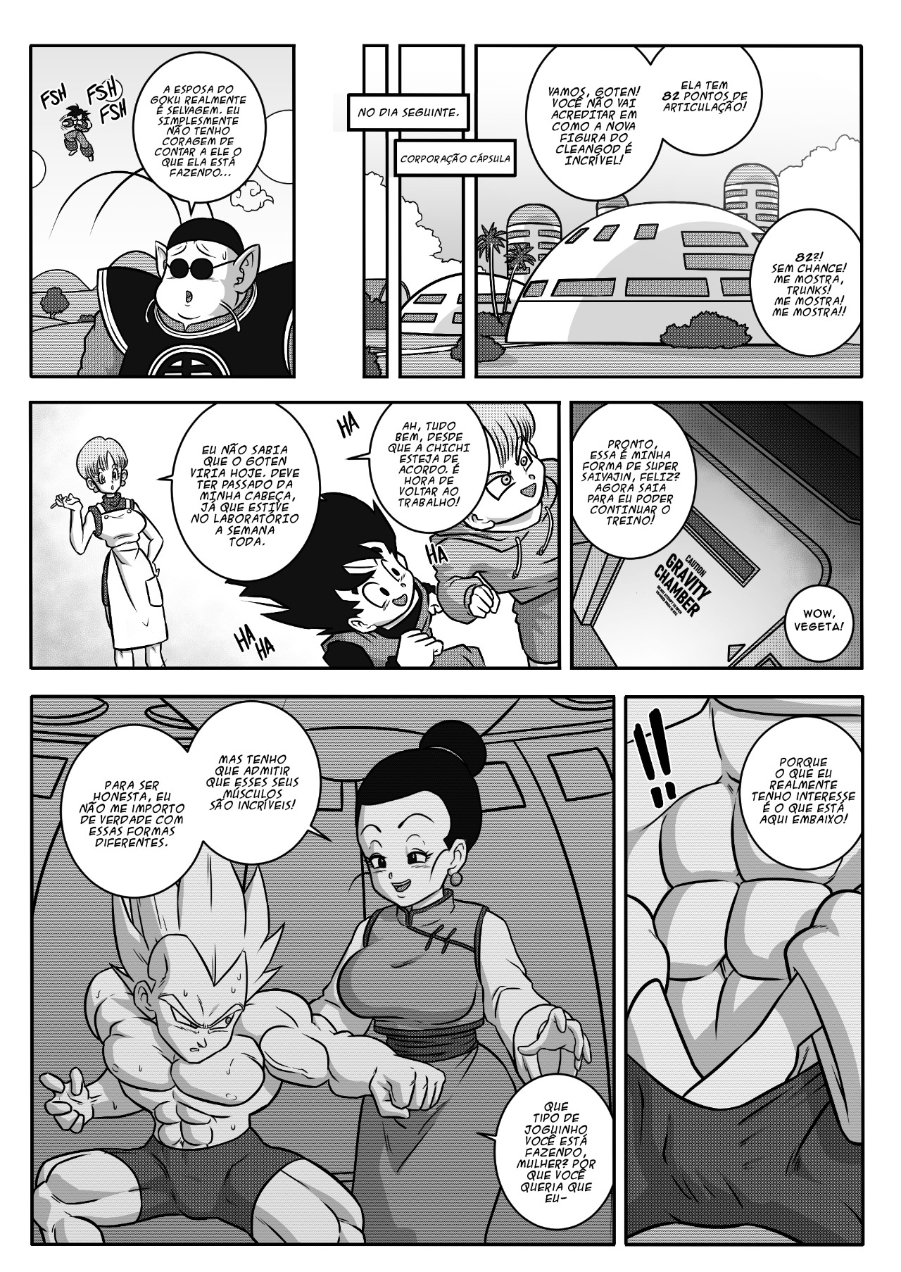Babidi's Revenge Part 2: The Awakening Of ChiChi  Hentai pt-br 09