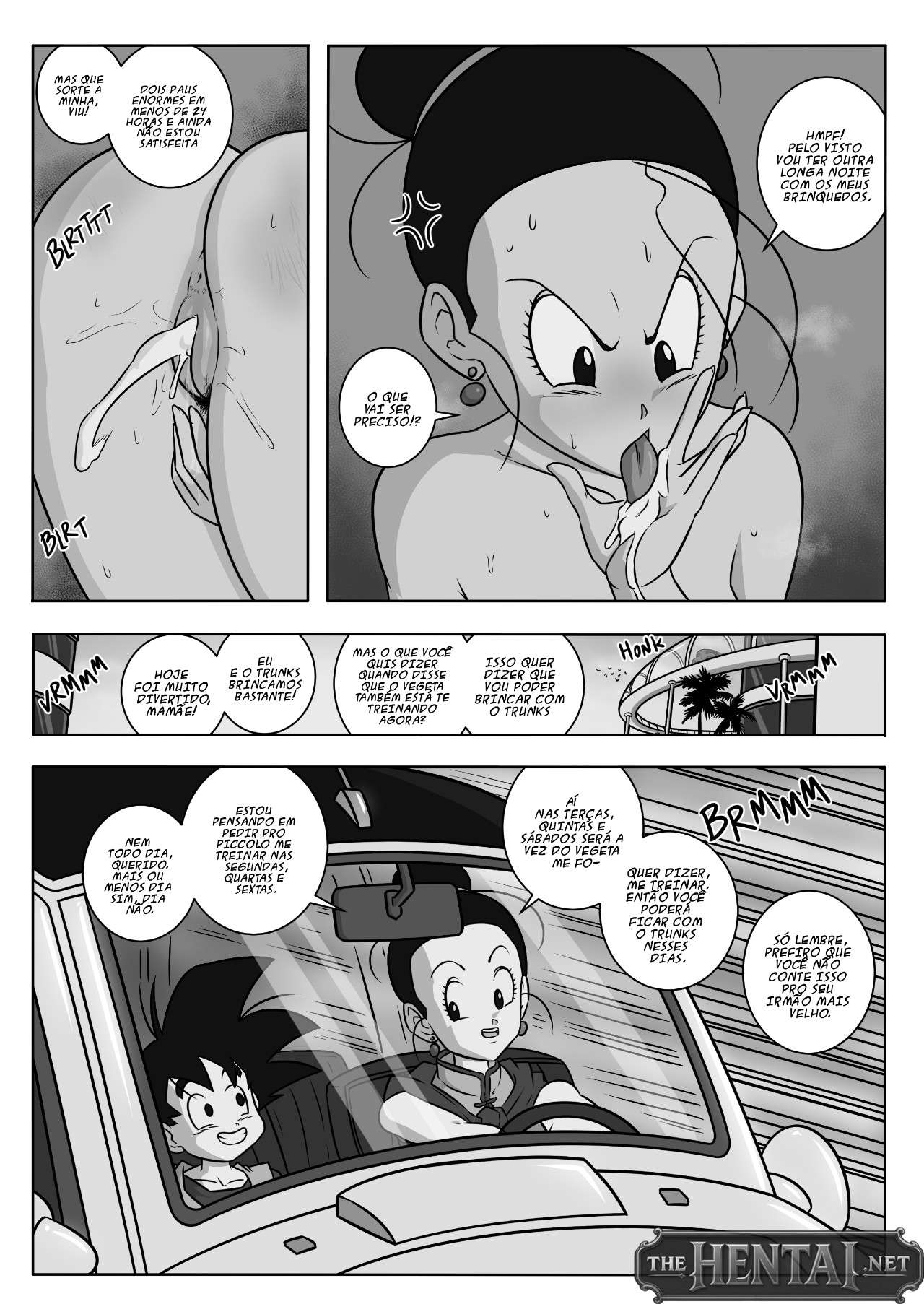 Babidi's Revenge Part 2: The Awakening Of ChiChi  Hentai pt-br 16
