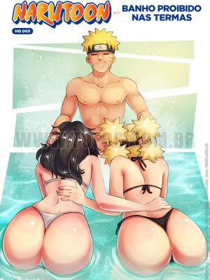 Narutoon: Banho proibido nas termas