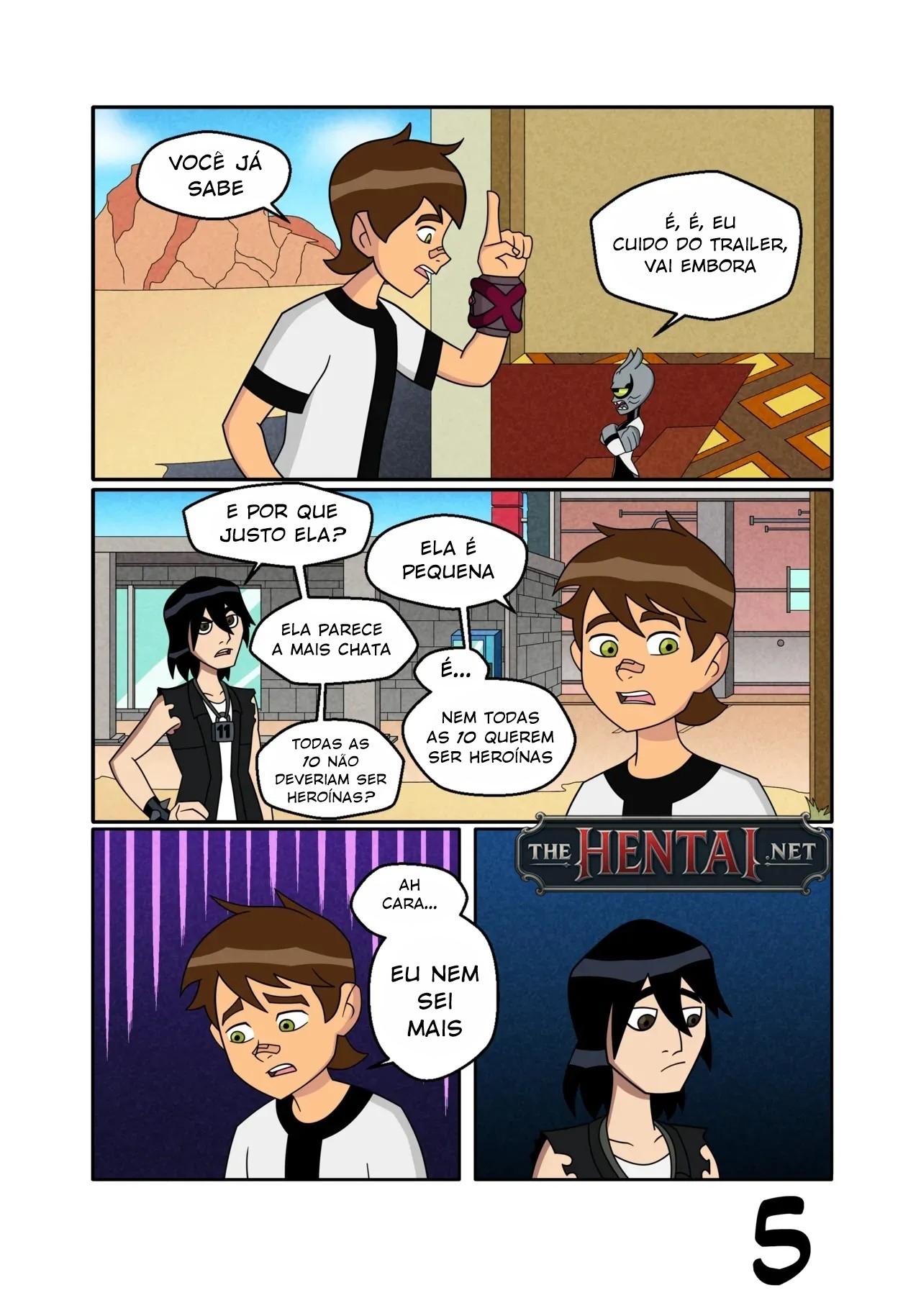 Ben 10: Chaquetrix Part 18 Hentai pt-br 06