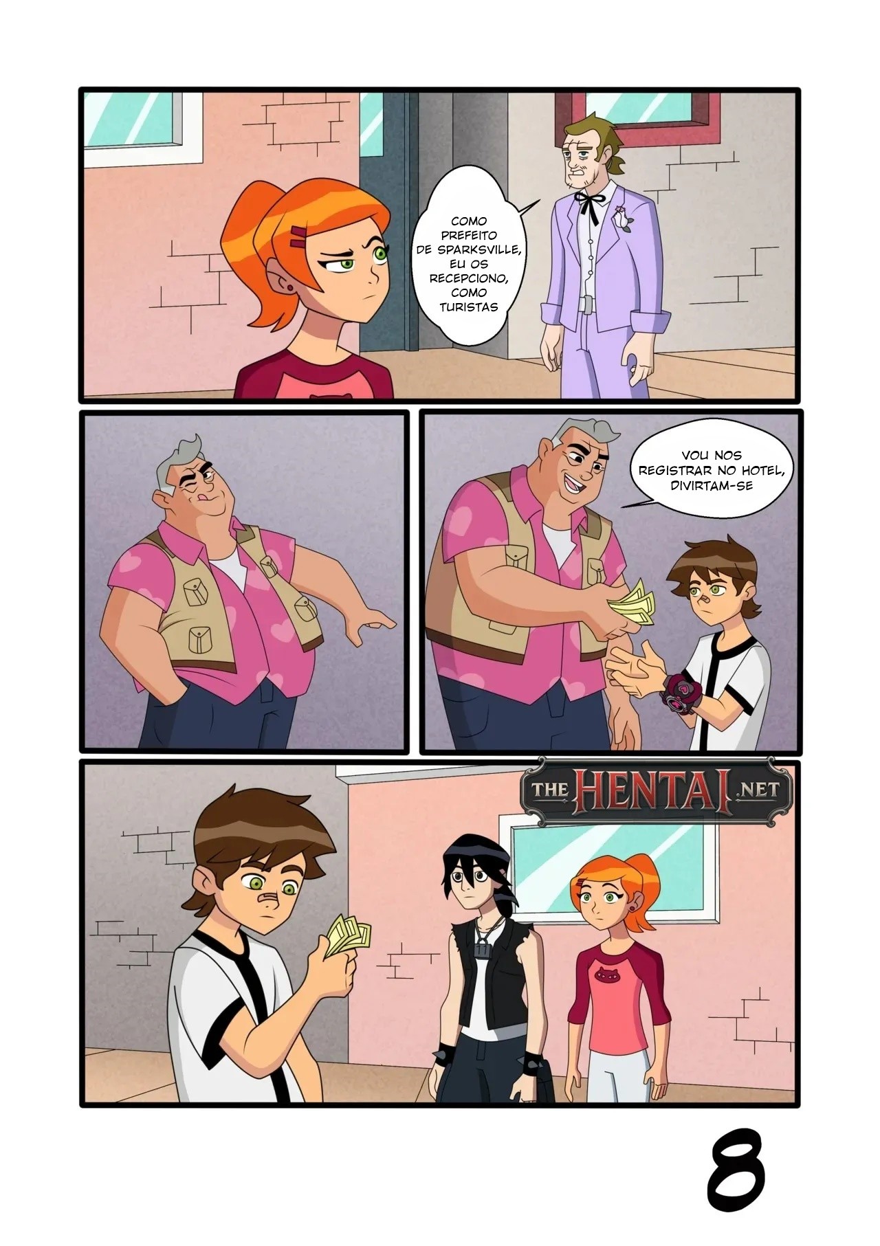 Ben 10: Chaquetrix Part 18 Hentai pt-br 09