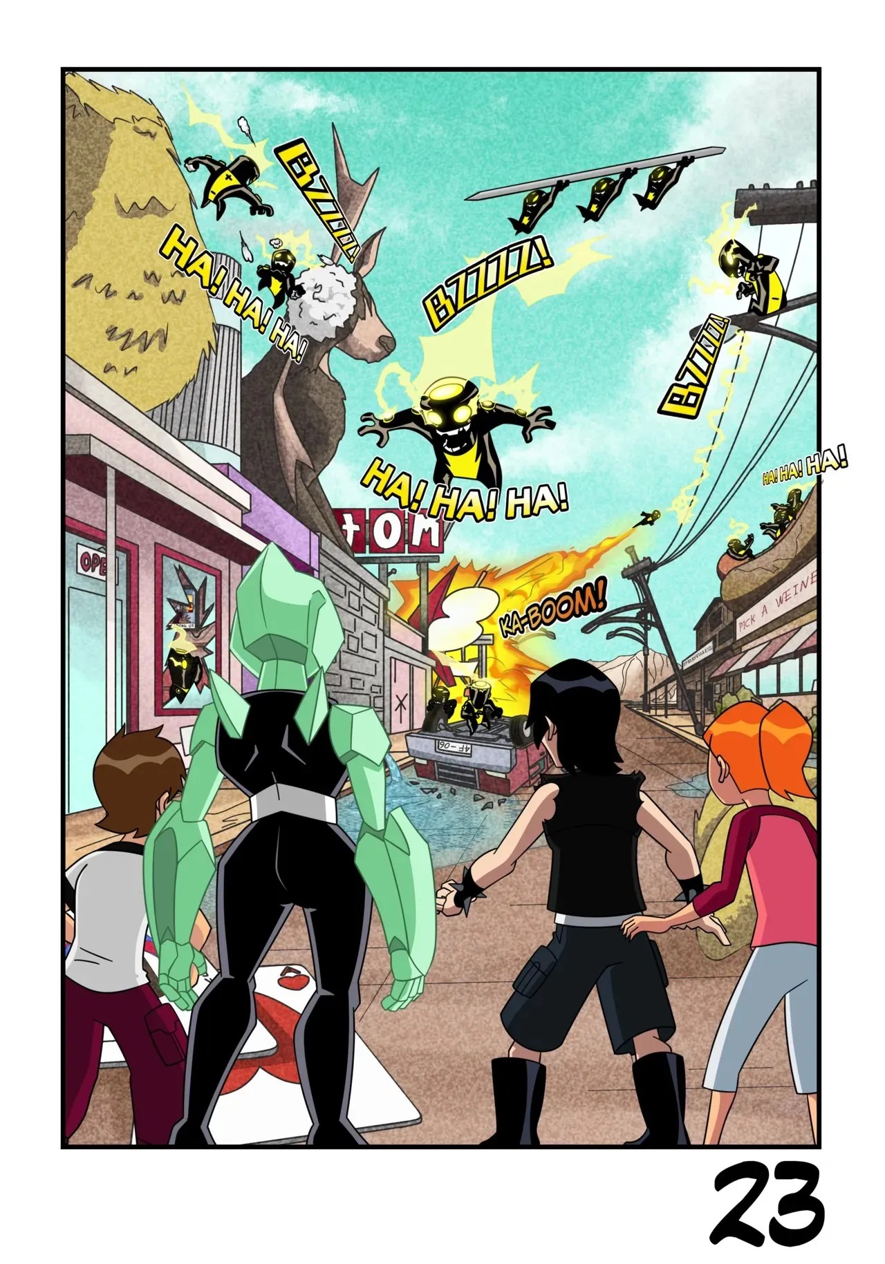 Ben 10: Chaquetrix Part 18 Hentai pt-br 24